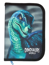 Пенал з двома відвороамми Dinosaurs World CLASS 23202C
