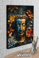 Картина за номерами Art Millennium 3Д Будда АМ-0559