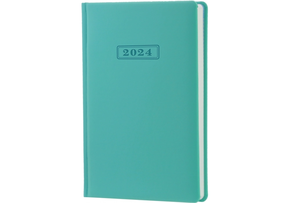 Щоденник датований OPTIMA А5 2024 VIENNA м`ятний O26165