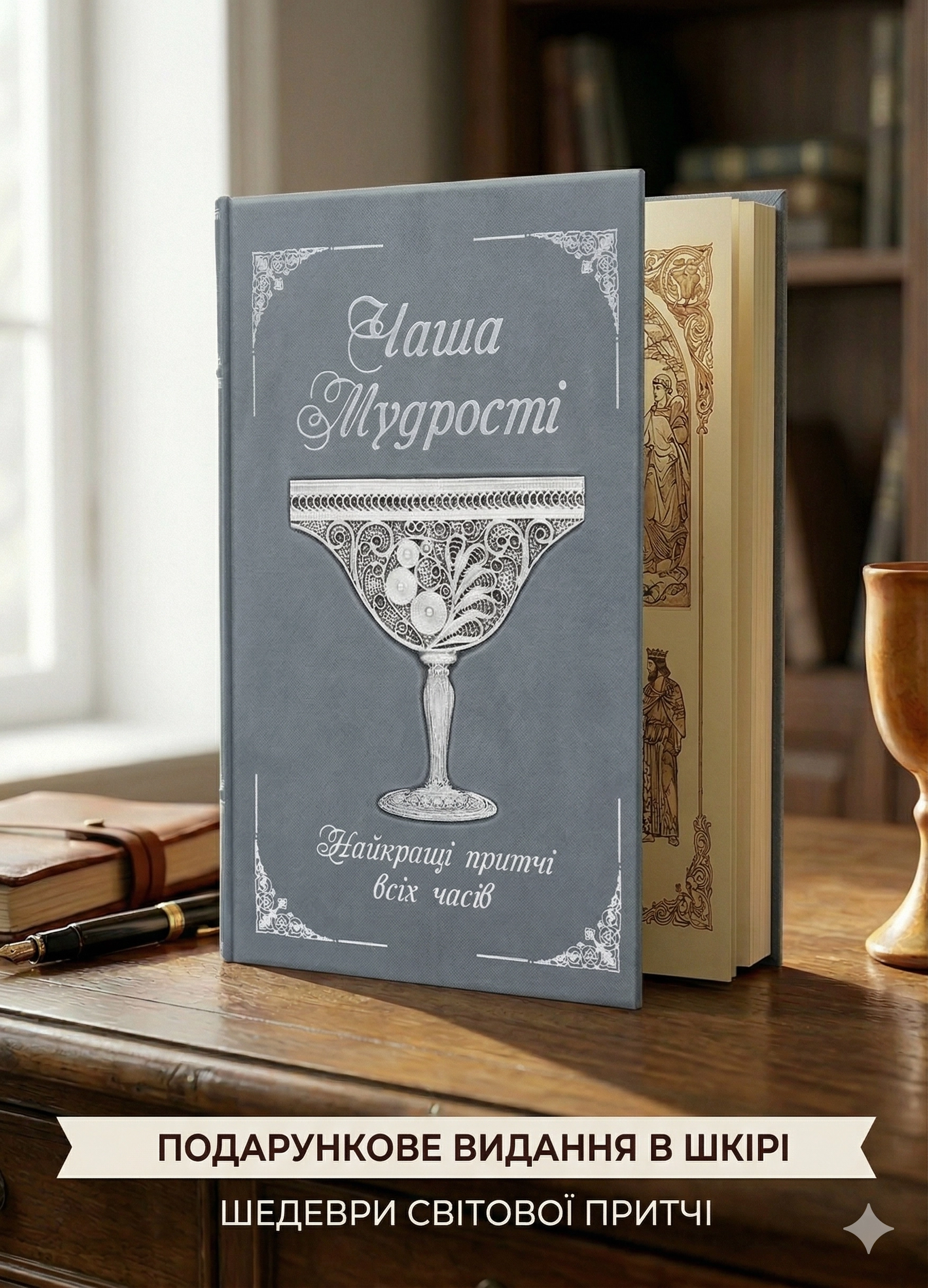 Книга Чаша мудрості Найкращі притчі всіх часів 0302006115Д