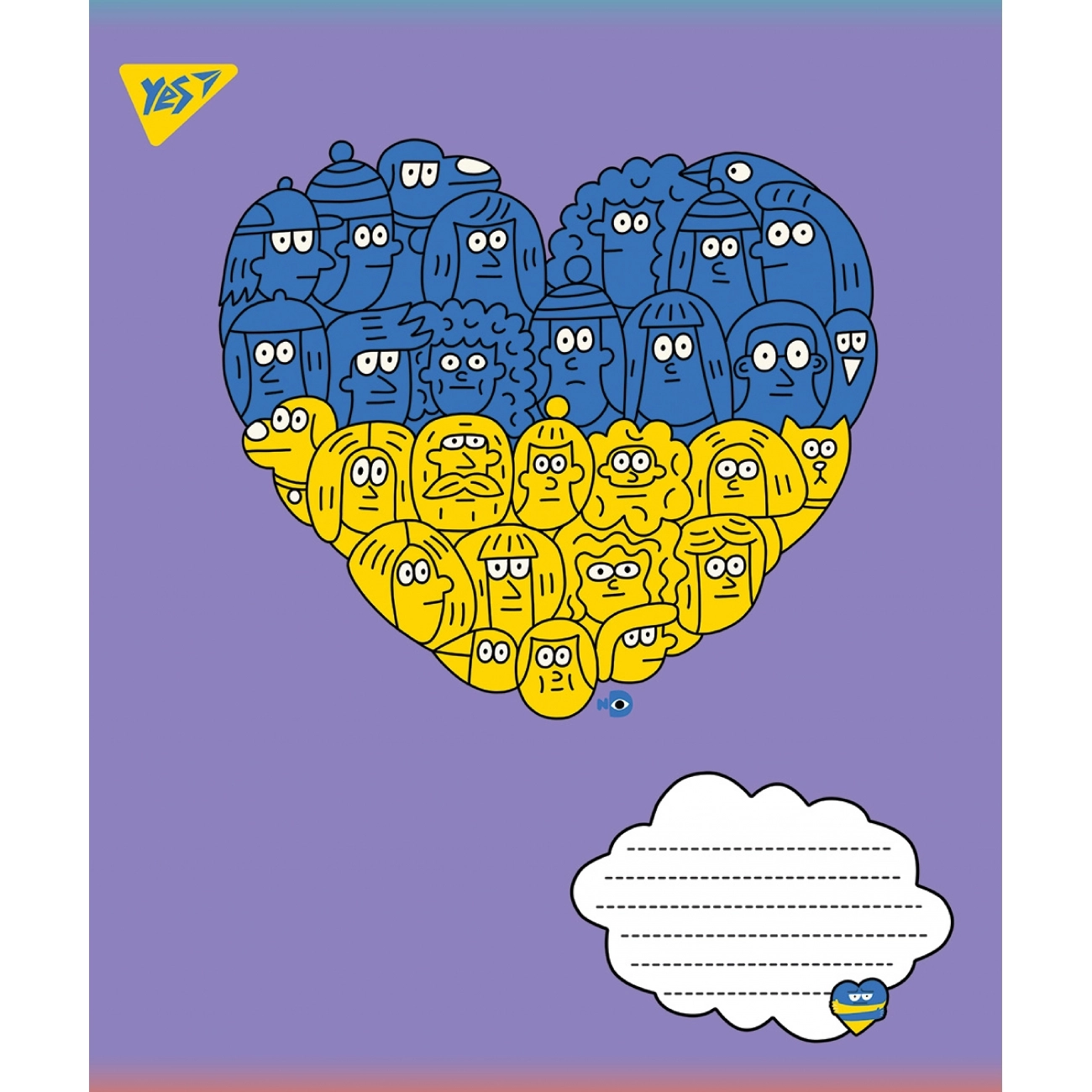 Зошит 18 лін. YES Ukraine