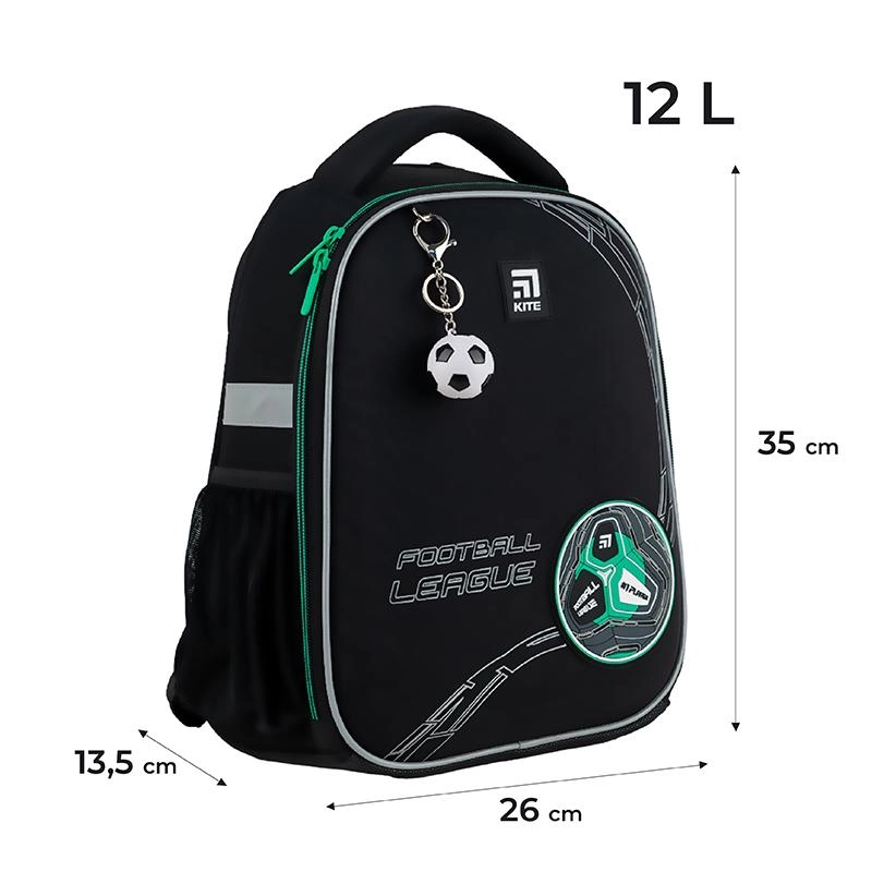 Рюкзак Kite Education каркасний 555 Football K24-555S-9