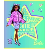 Зошит учнівський 18 аркушів клітинка Yes Преміум Barbie 766813