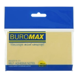 Папір з липким шаром 76х127 мм 100арк BM.2314-01 жовтий
