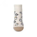 Шкарпетка слідок Міні-котики 18-20 Молочний меланж V&T ШДС 024-1231