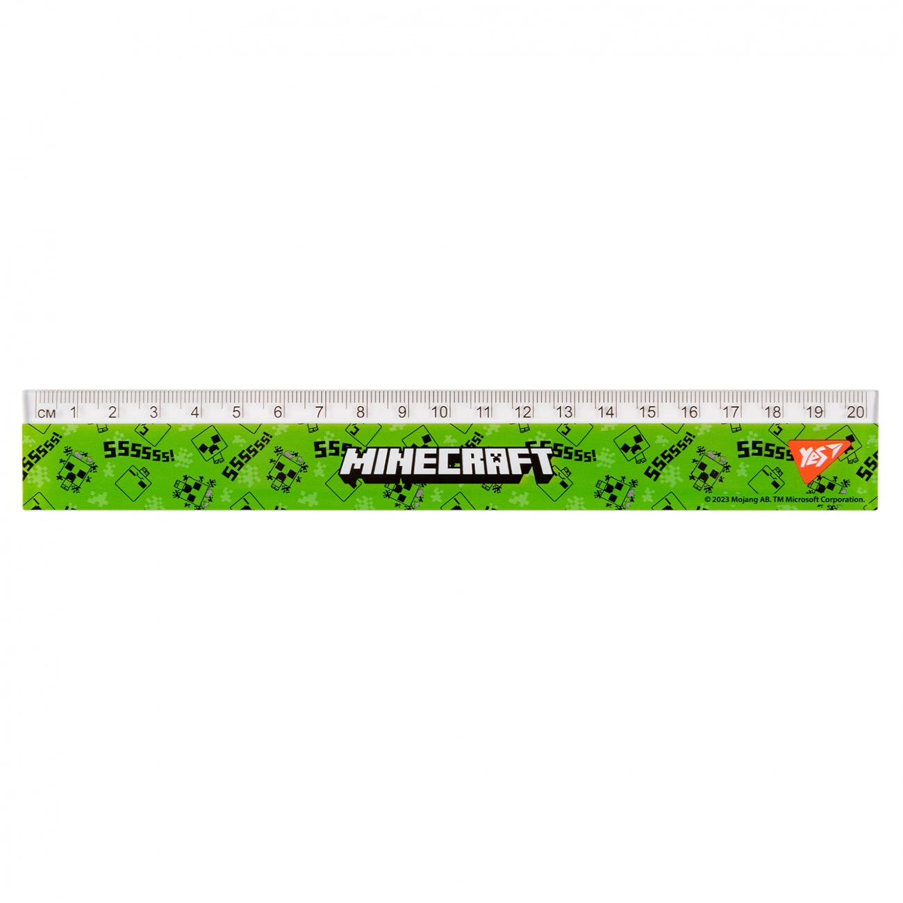 Лінійка Yes 20 см Minecraft 370666