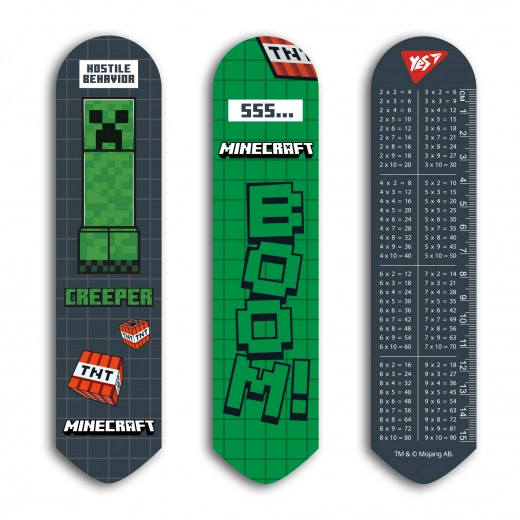 Закладка 2D Yes Minecraft Boom 708338