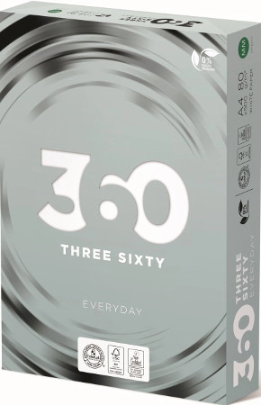 Папір офісний А4, 360 Everyday  клас С, 80 г/м2, 500 л, 