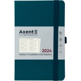 Щотижневик датований 2024 Axent Partner Strong 125х195 малахітовий 8505-24-31-A
