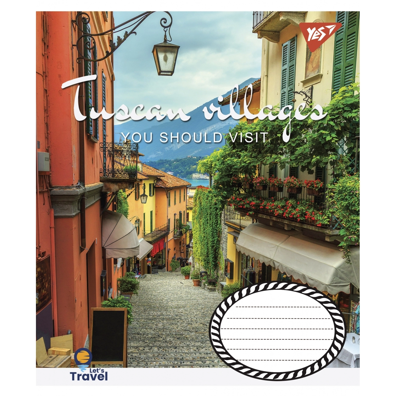 Зошит 96 лін. YES Tuscan villages