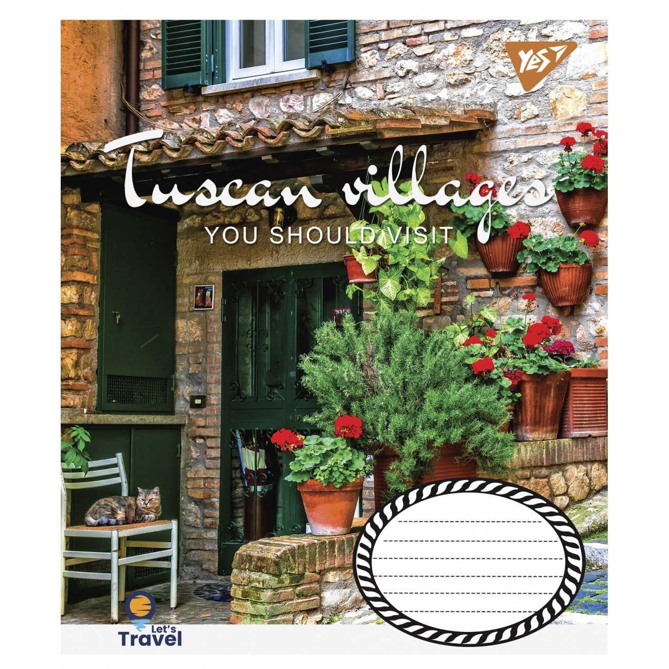 Зошит 96 лін. YES Tuscan villages