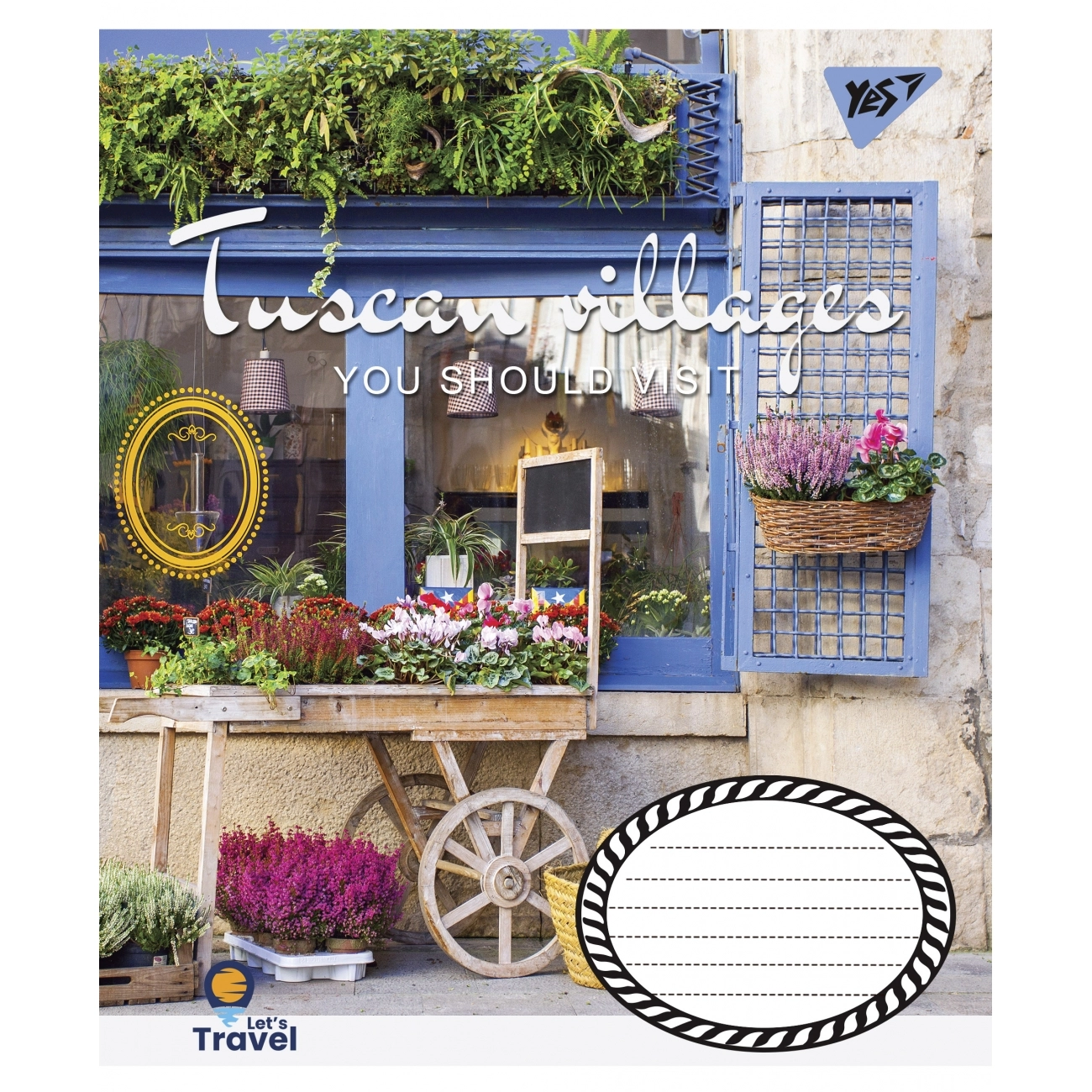 Зошит 96 лін. YES Tuscan villages