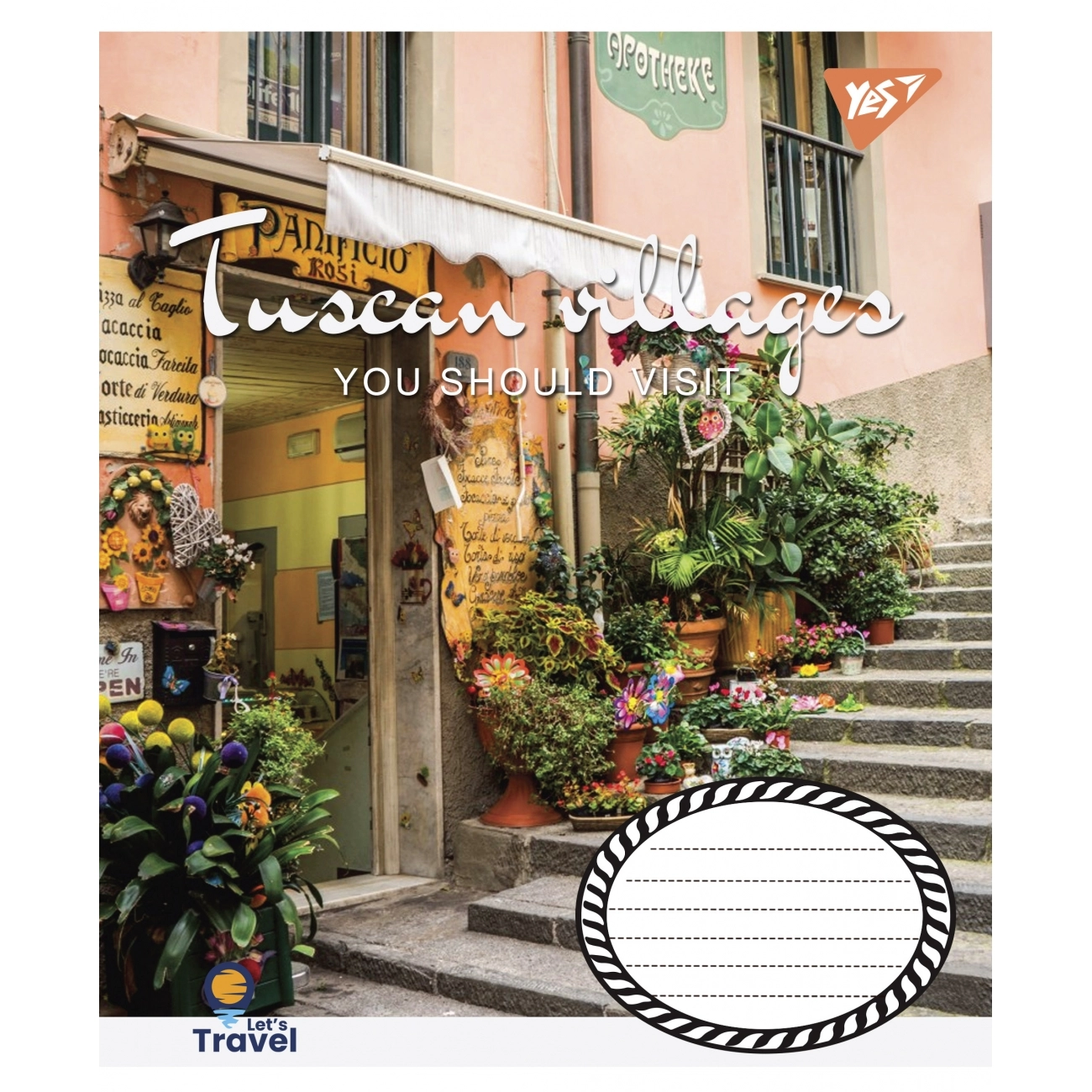 Зошит 96 лін. YES Tuscan villages