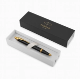 Ручка кулькова Parker IM Black з позолотою 22 032
