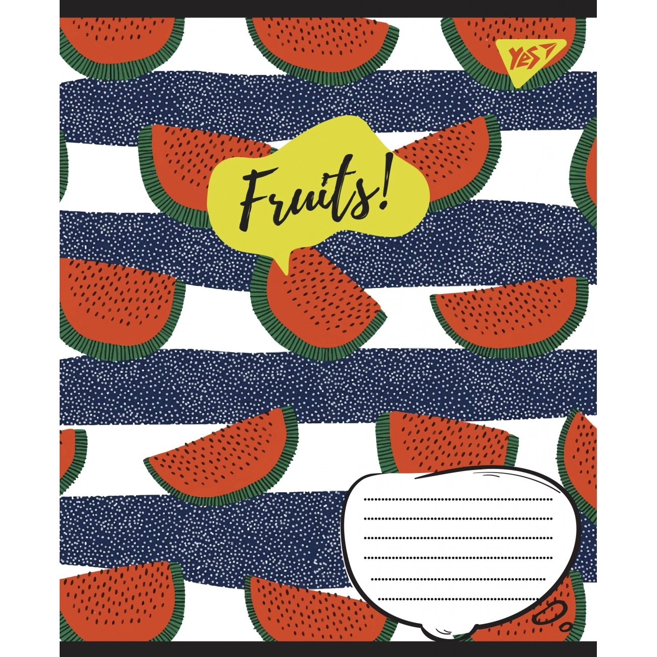 Зошит 18 лін. YES Fruits