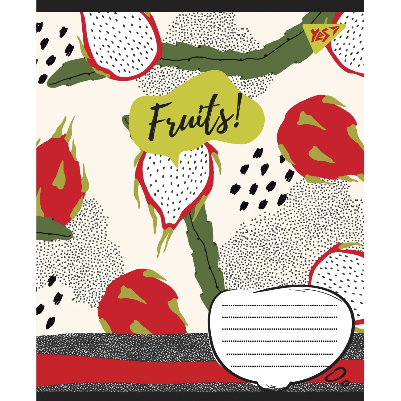 Зошит 18 лін. YES Fruits