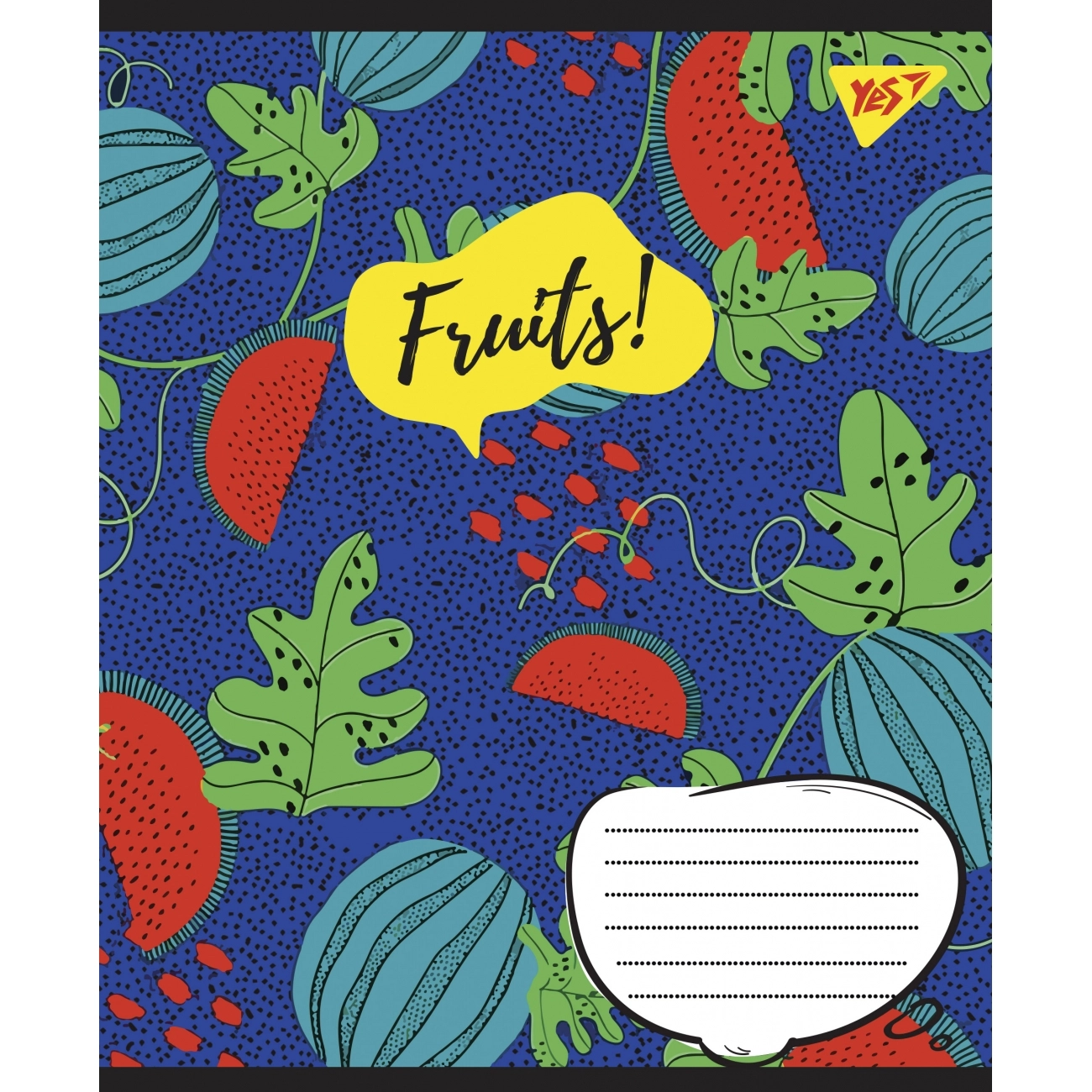 Зошит 18 лін. YES Fruits