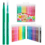 Фломастери пензлики M&G змиваються водою 24 кольори ACP901CD