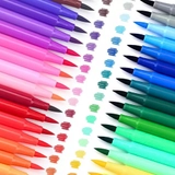 Фломастери пензлики M&G змиваються водою 36 кольорів ACP901CCE