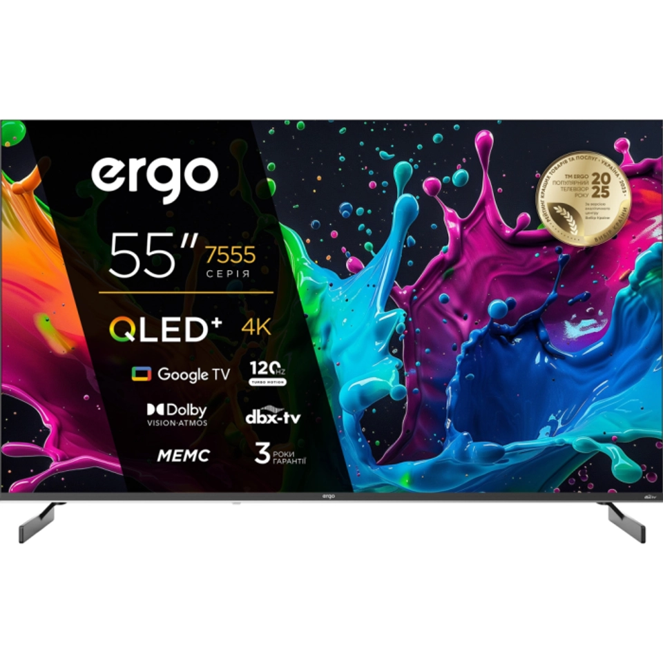 Телевізор Ergo 55JUQ7555 — 