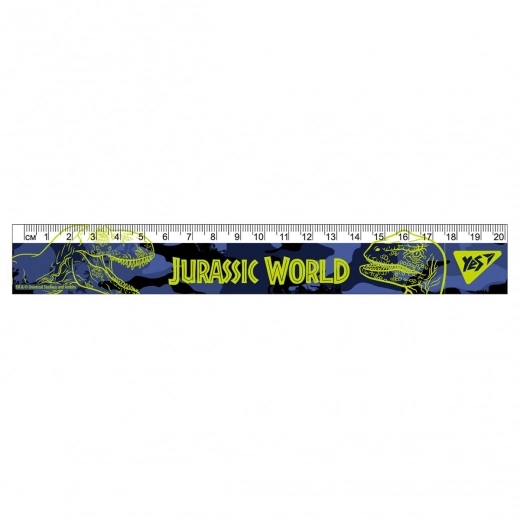 Лінійка YES 20см Jurassic World 370583