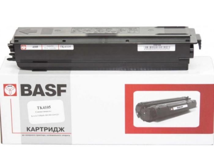 Туба з тонером BASF для Kyocera Mita Taskalfa 1801/2200/2201 аналог TK-4105 Black ( 15000 ст.) (BASF-KT-TK4105) Туба з тонером BASF для Kyocera Mita Taskalfa 1801/2200/2201 аналог TK-4105 Black ( 15000 ст.) (BASF-KT-TK4105)
