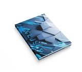 Книга обліку А4 Аркуш 176 аркушів клітинка 1В3449 Абстракція