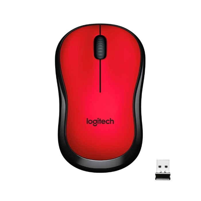 Миша бездротова Logitech M220 Silent Red (910-004880)