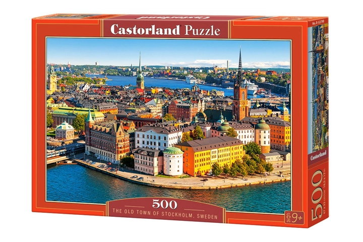 Пазли Castorland 500 деталей Стокгольм Швеція B-52790