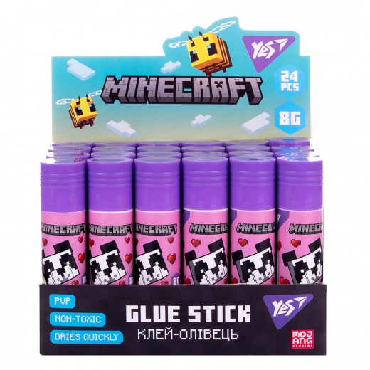 Клей-олівець Yes 8г PVP Minecraft Spring 320304