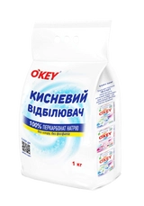 Відбілювач кисневий 100% Okey 1кг 384246