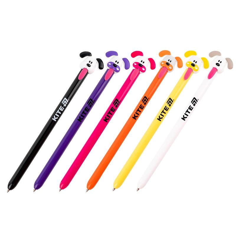Ручка кулькова автоматична Kite Little puppy синя K25-028-2 Ручка кулькова автоматична Kite Little puppy синя K25-028-2