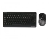 Комплект бездротовий клавіатура та миша A4Tech FG1112 (Black)