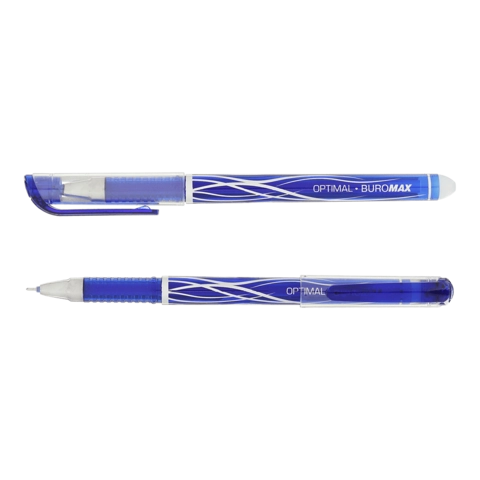 Ручка гелева пиши-стирай ZiBi Buromax Optimal 0,5мм синя BM.8315-01 Ручка гелева пиши-стирай ZiBi Buromax Optimal 0,5мм синя BM.8315-01