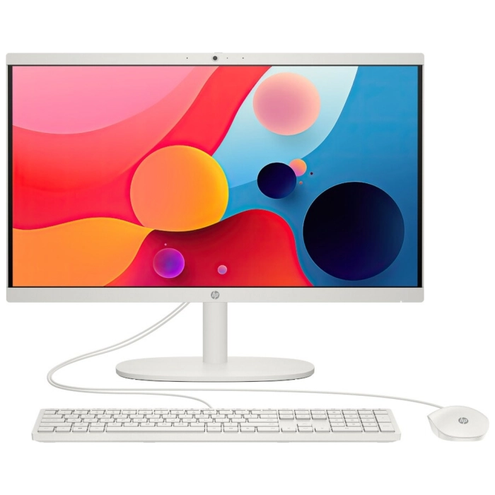 Моноблок HP 22-dg0000ua AiO / i3-N300, 8, 512, WiFi, Cam, K&M (AE0P1EA)