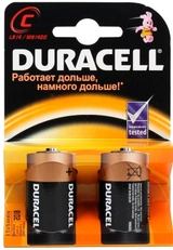 Батарейка Duracell  С 2шт. 
