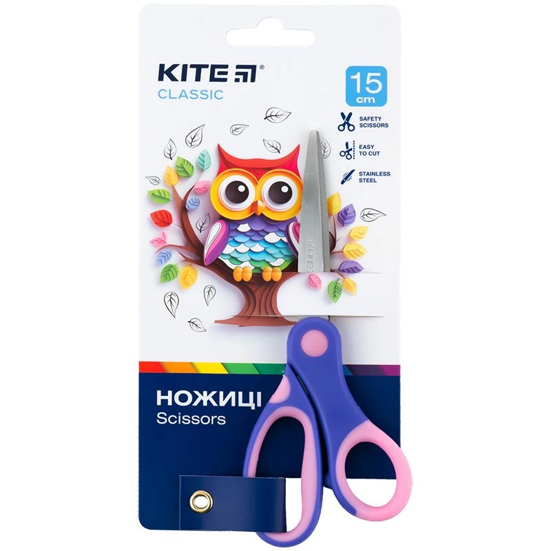 Ножиці дитячі Kite 15см Kite Classic K-126-1 Ножиці дитячі Kite 15см Kite Classic K-126-1