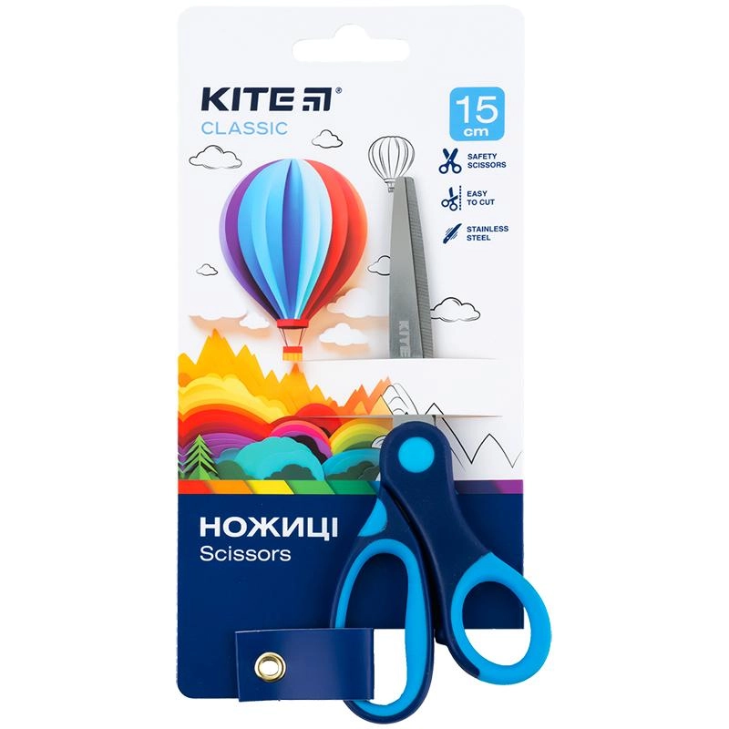 Ножиці дитячі Kite 15см Kite Classic K-126-2 Ножиці дитячі Kite 15см Kite Classic K-126-2
