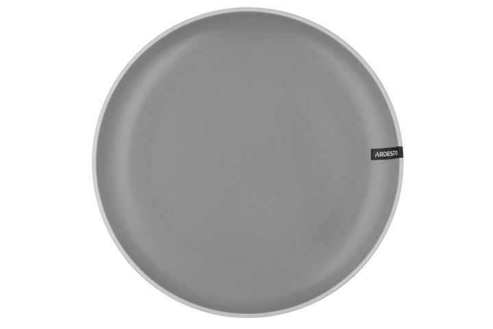 Тарілка керамічна обідня Ardesto Cremona 26 см Dusty grey AR2926GRC