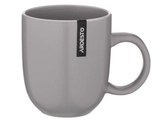 Чашка керамічна Ardesto Cremona 390 мл Dusty grey AR2939GRC