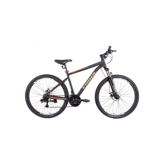 Велосипед Trinx M100 Elite 27.5 рама-18 Matt-Black-Grey-Orange (M100Elite.18MBGO)