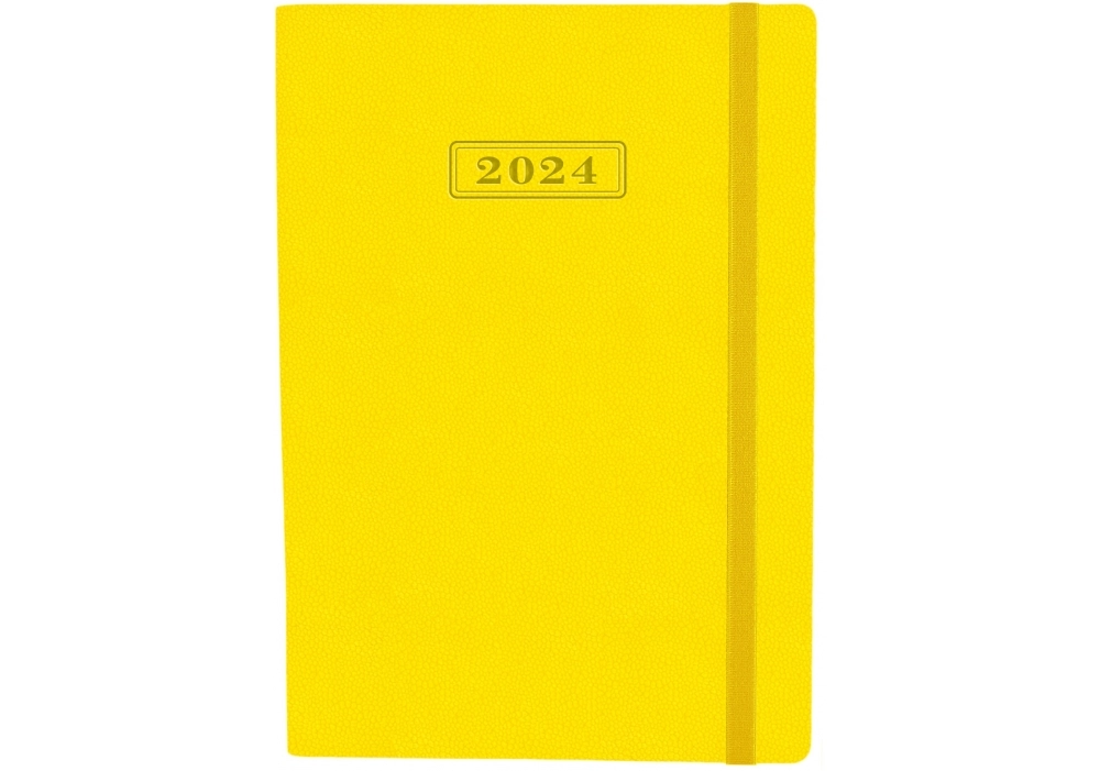 Щоденник датований OPTIMA А5 2024 NAMIB жовтий O25205-05