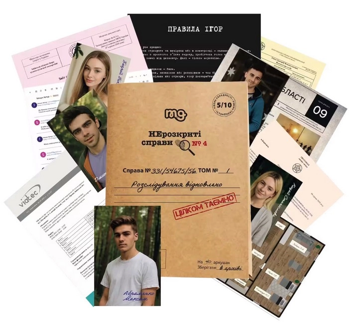 Настільна гра Нерозкриті справи 4