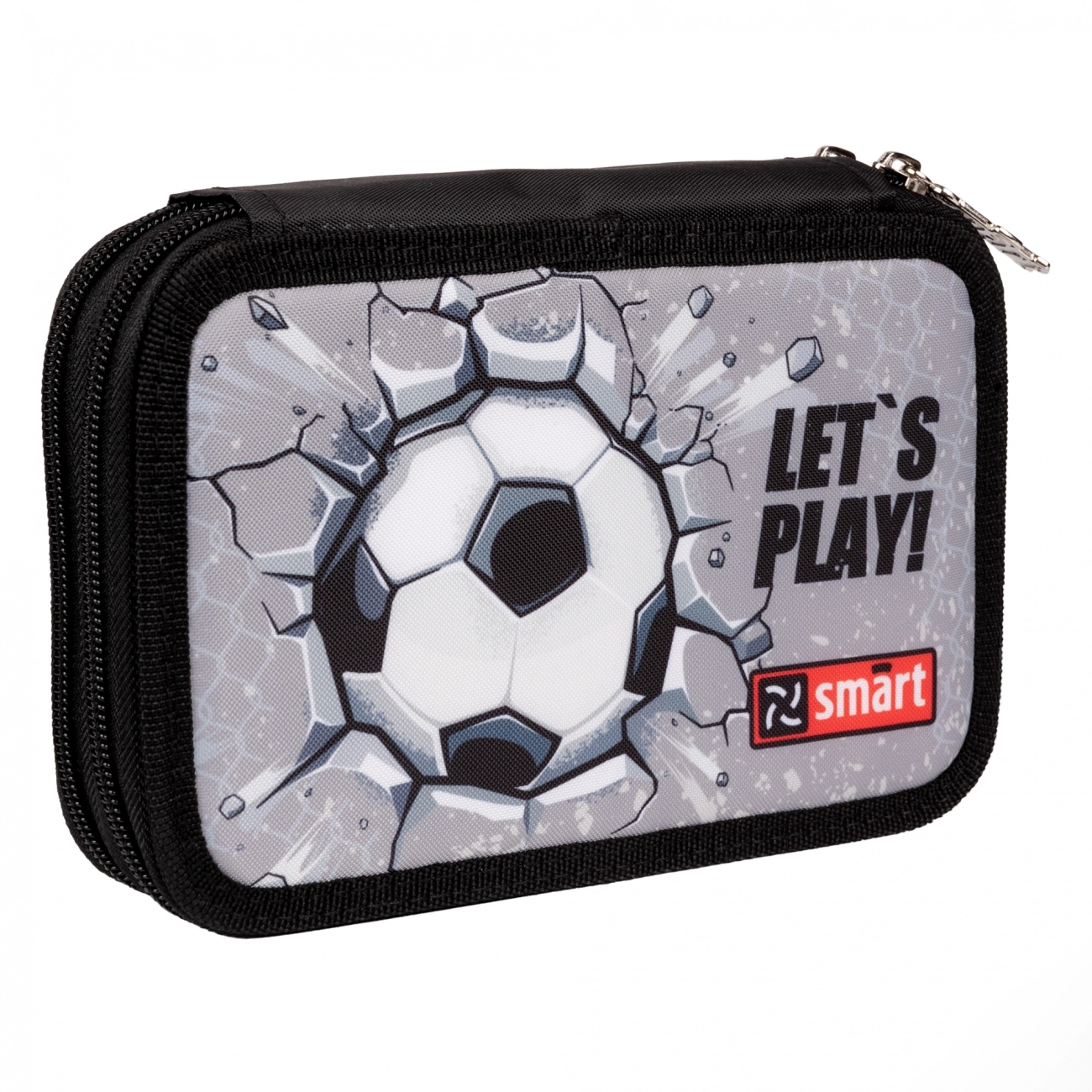 Пенал твердий Smart подвійний HP-01 Football