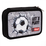 Пенал твердий Smart подвійний HP-01 Football