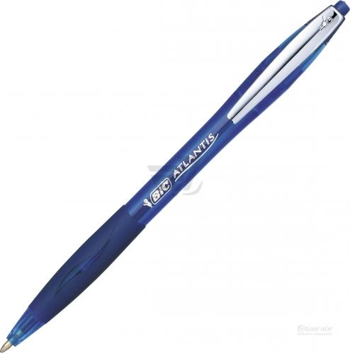 Ручка масляна Атлантіс BIC синя