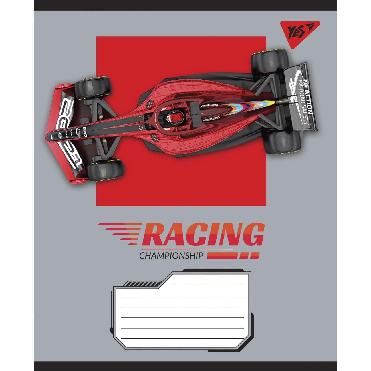 Зошит 24 кл. YES Racing championship