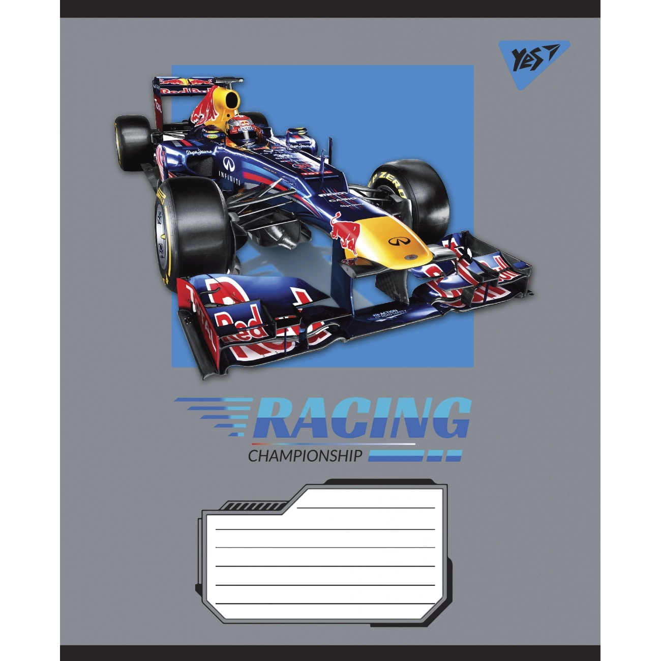 Зошит 24 кл. YES Racing championship