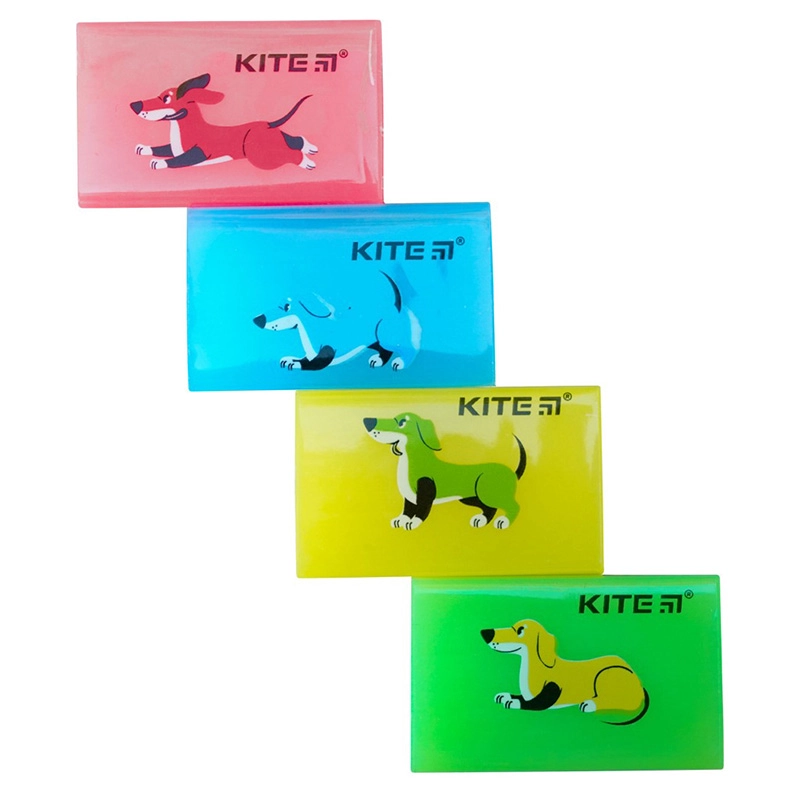 Гумка кольорова Dogs Kite асорті K22-026