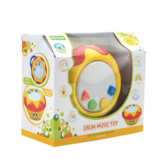 Барабан на батарейках, арт 8643